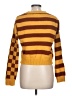 Almost Famous 100% Polyester Plaid Yellow Cardigan Size L - photo 2