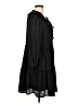 Jade 100% Polyester Solid Black Casual Dress Size L - photo 4