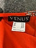 Venus Orange Short Sleeve Blouse Size L - photo 7