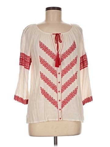 Lucky Brand 3/4 Sleeve Blouse (view 1)