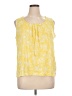 Basic Editions 100% Cotton Yellow Sleeveless T-Shirt Size XL - photo 1