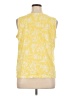 Basic Editions 100% Cotton Yellow Sleeveless T-Shirt Size XL - photo 2