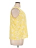 Basic Editions 100% Cotton Yellow Sleeveless T-Shirt Size XL - photo 4