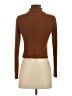 Enza Costa Brown Turtleneck Sweater Size S - photo 2