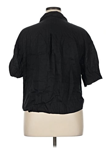 H&M 3/4 Sleeve Button-Down Shirt (view 2)