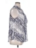 CAbi 100% Polyester Blue Sleeveless Blouse Size XL - photo 4