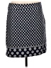 Talbots Polka Dots Blue Casual Skirt Size 6 - photo 1