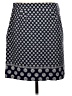 Talbots Polka Dots Blue Casual Skirt Size 6 - photo 2