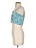 Lulus 100% Polyester Teal Sleeveless Blouse Size S - photo 5