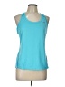 New Balance 100% Polyester Teal Active Tank Size L - photo 1