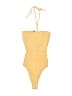 Bershka Yellow Bodysuit Size XS - photo 2