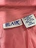 Blair 100% Nylon Pink Raincoat Size M - photo 6