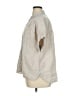 J.Crew 100% Linen Gray Short Sleeve Blouse Size XL - photo 5