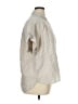 J.Crew 100% Linen Gray Short Sleeve Blouse Size XL - photo 4