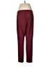 Halogen Solid Burgundy Casual Pants Size 8 - photo 2