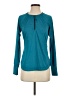 Title Nine Teal Long Sleeve Henley Size S - photo 1