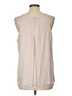 Saint Tropez West 100% Polyester Ivory Sleeveless Blouse Size L - photo 2