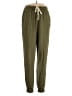 Magnolia Solid Green Casual Pants Size L - photo 1