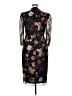 Eliza J Floral Black Cocktail Dress Size 14 - photo 2