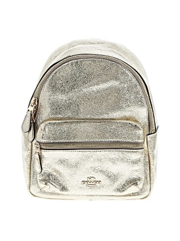 Coach Factory Leather Backpack (view 1)