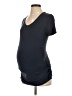 Seraphine Black Short Sleeve T-Shirt Size Sm Maternity - photo 1
