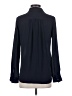 Ann Taylor 100% Polyester Blue Long Sleeve Blouse Size XXS - photo 2