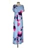 Hello Miz Blue Casual Dress Size Sm Maternity - photo 2