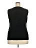 August Silk Black Sleeveless T-Shirt Size 2X - photo 2