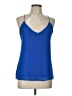 Naked Zebra Blue Sleeveless Top Size L - photo 1
