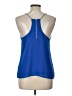 Naked Zebra Blue Sleeveless Top Size L - photo 2