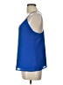 Naked Zebra Blue Sleeveless Top Size L - photo 5