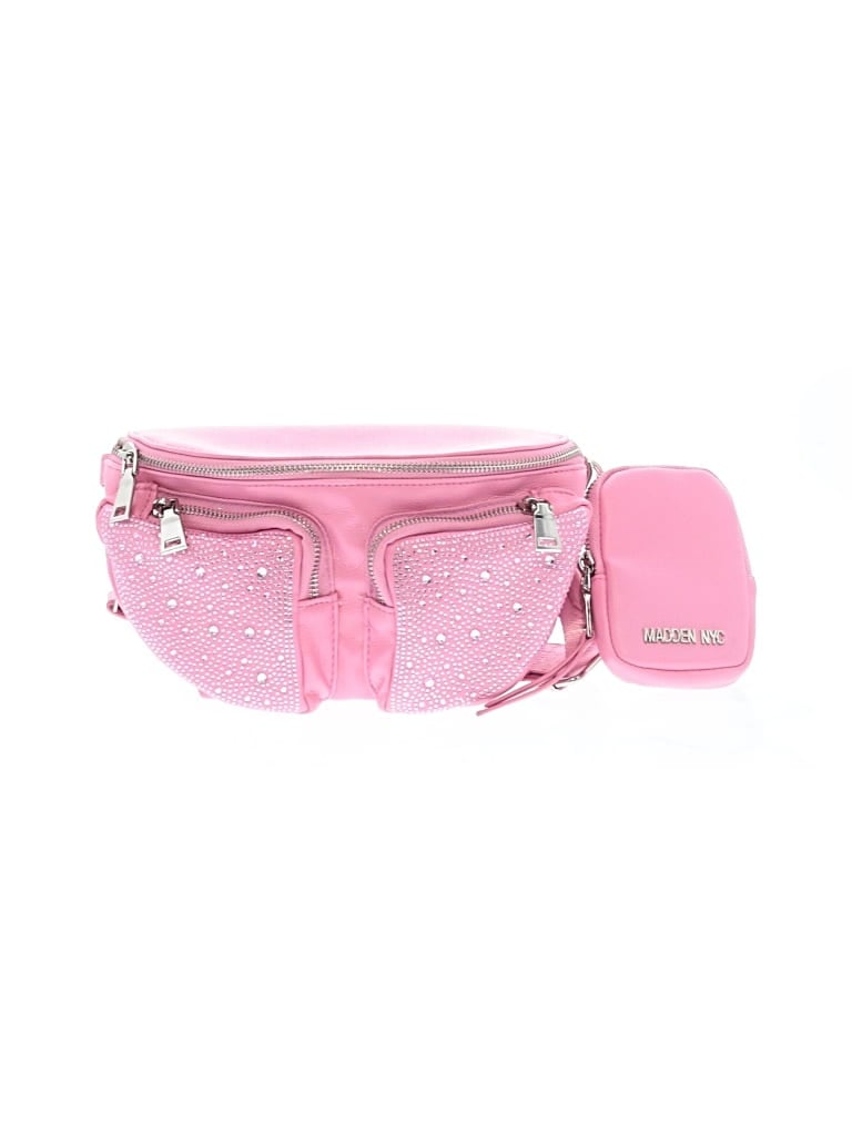 Pre-owned Madden Nyc Belt Bag In Pink