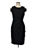 Miusol Solid Black Cocktail Dress Size L - photo 1