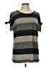 Lavish Gray Short Sleeve Top Size L - photo 1