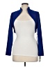 Alex Evenings Blue Jacket Size 14 - photo 1