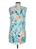 Lilly Pulitzer 100% Rayon Teal Sleeveless Blouse Size S - photo 2