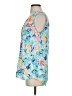 Lilly Pulitzer 100% Rayon Teal Sleeveless Blouse Size S - photo 5