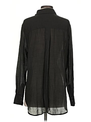 Free People Long Sleeve Button-Down Shirt (view 2)