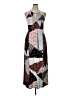 Candie's Print Gray Cocktail Dress Size XL - photo 1
