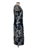 JS Collections 100% Polyester Paisley Gray Cocktail Dress Size 10 - photo 4