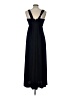 Amsale Solid Blue Black Cocktail Dress Size 10 - photo 2