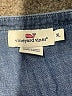Vineyard Vines 100% Cotton Blue Short Sleeve Blouse Size XL - photo 7