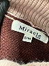 Miracle Color Block Burgundy Turtleneck Sweater Size S - photo 4