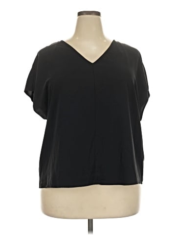 Worthington Short Sleeve Blouse (view 1)