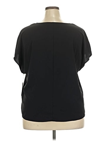 Worthington Short Sleeve Blouse (view 2)