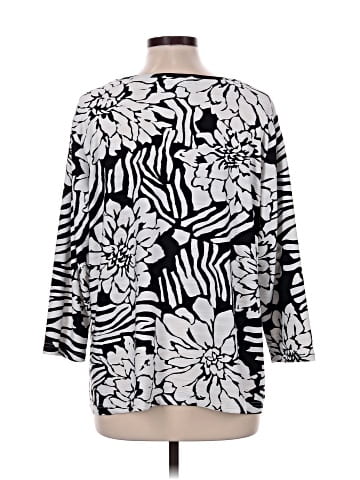 Cathy Daniels 3/4 Sleeve Blouse (view 2)