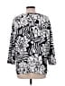Cathy Daniels Black 3/4 Sleeve Blouse Size L - photo 2