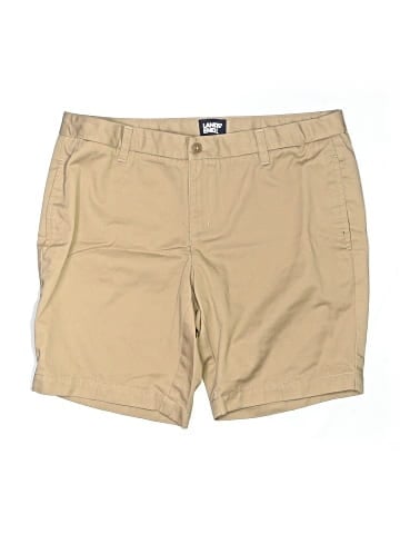 Lands' End Khaki Shorts (view 1)
