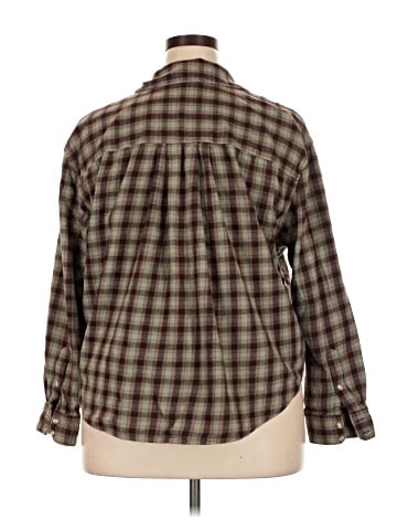 Madewell Flannel Kempton Button-Up Shirt in Check (view 2)