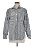 Rag & Bone 100% Cotton Stripes Silver Long Sleeve Button-Down Shirt Size M - photo 1